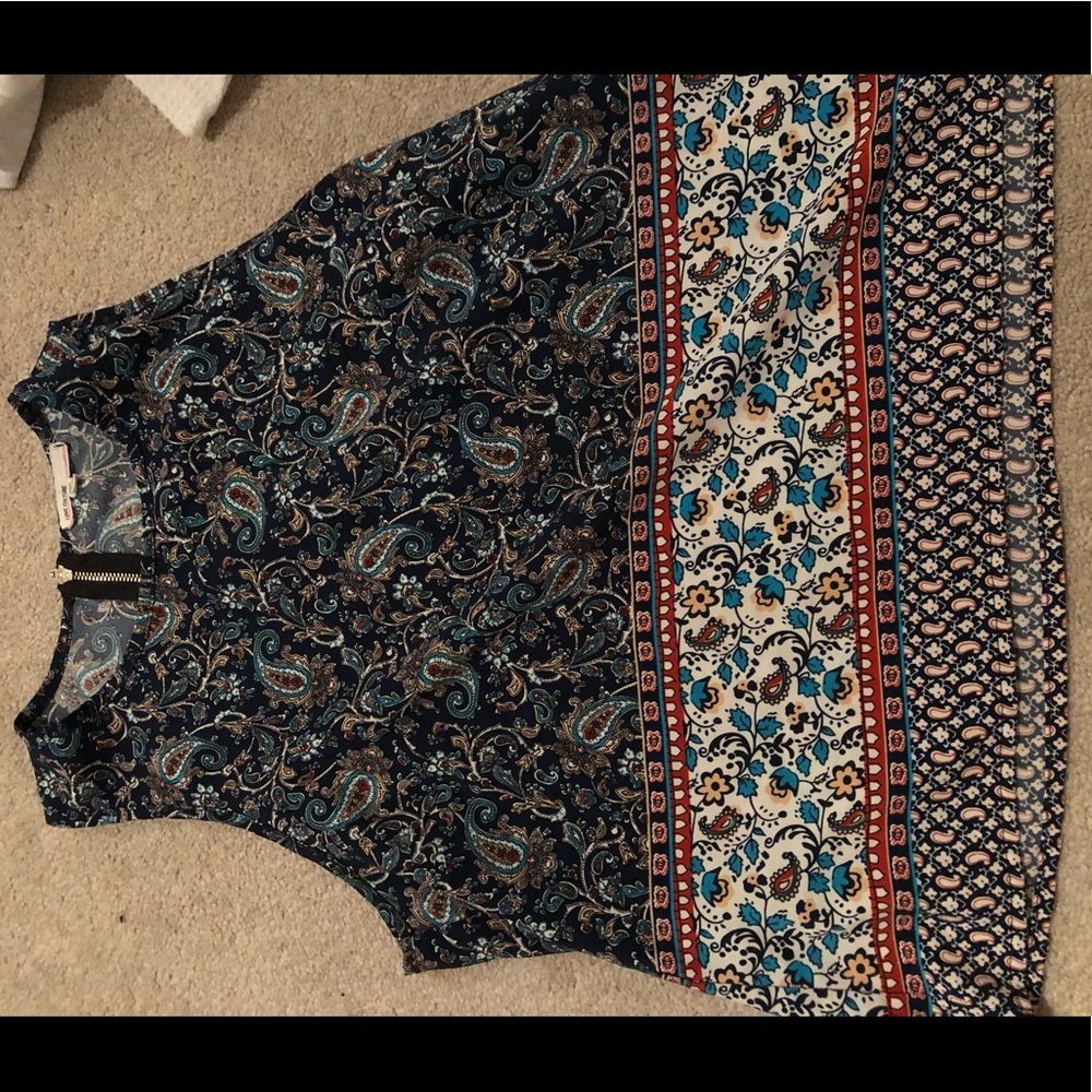 Floral Chiffon Shirt